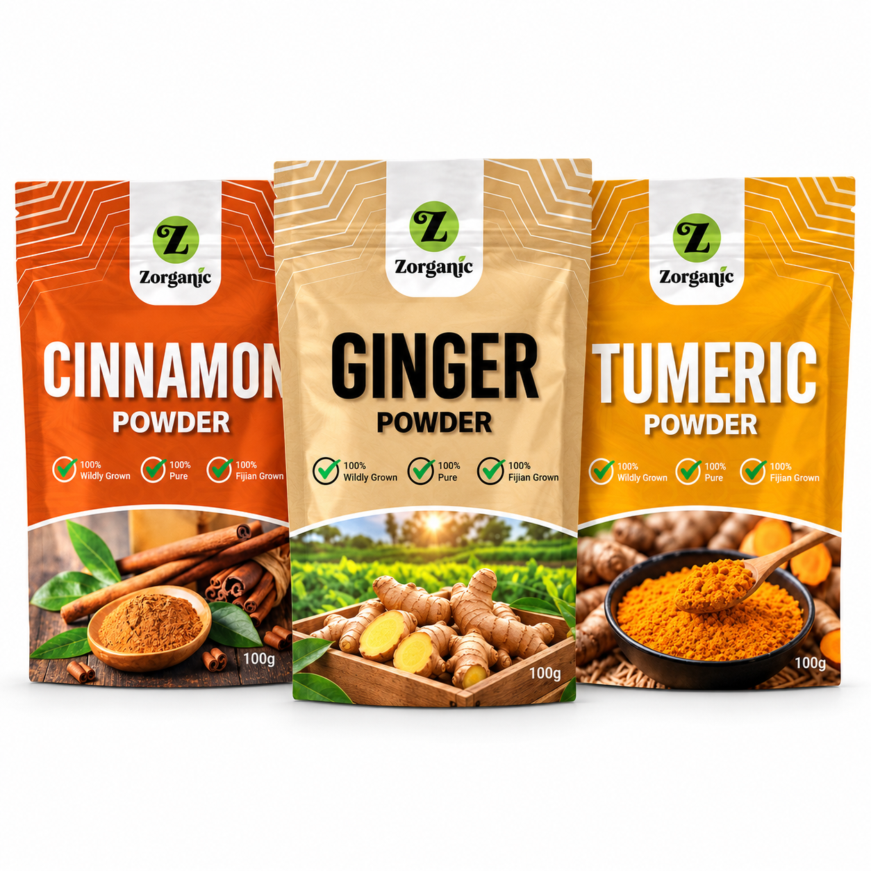 Zorganic Fiji Spice Bundle – 3 Packets - Image 2
