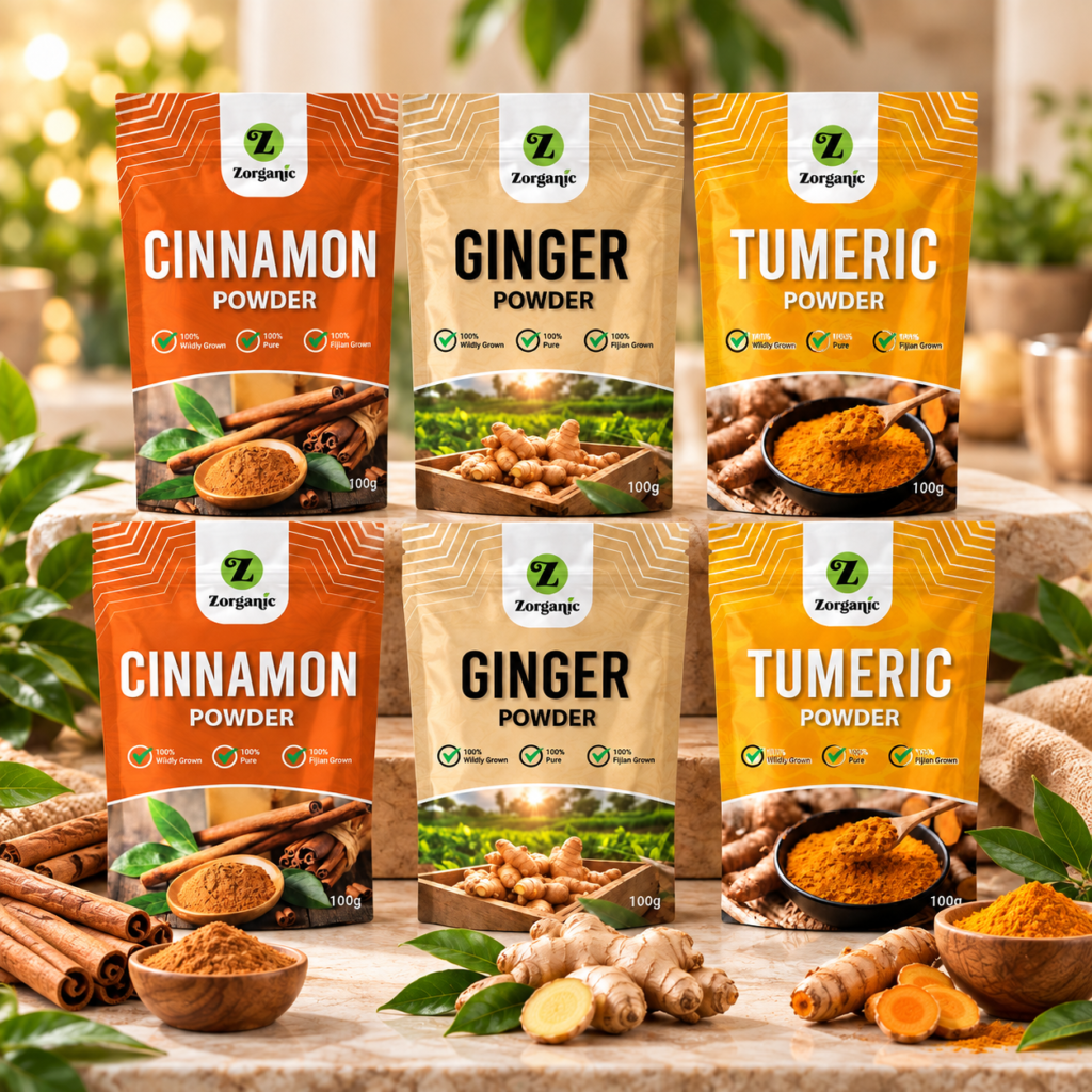 Zorganic Fiji Spice Bundle – 6 Packets