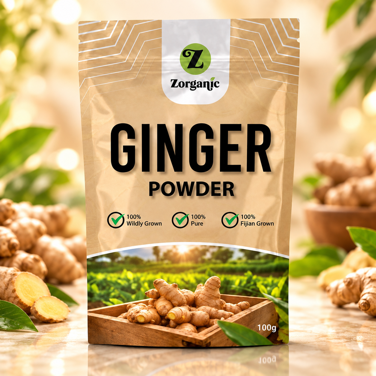 Zorganic Ginger Powder – 100g