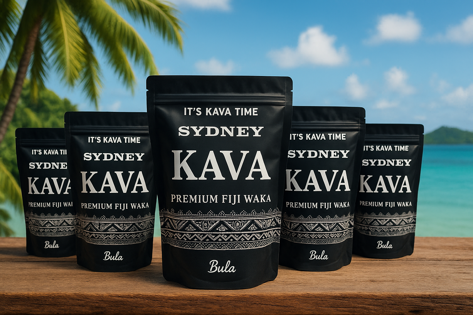 Sydney Kava premium Fiji waka packs