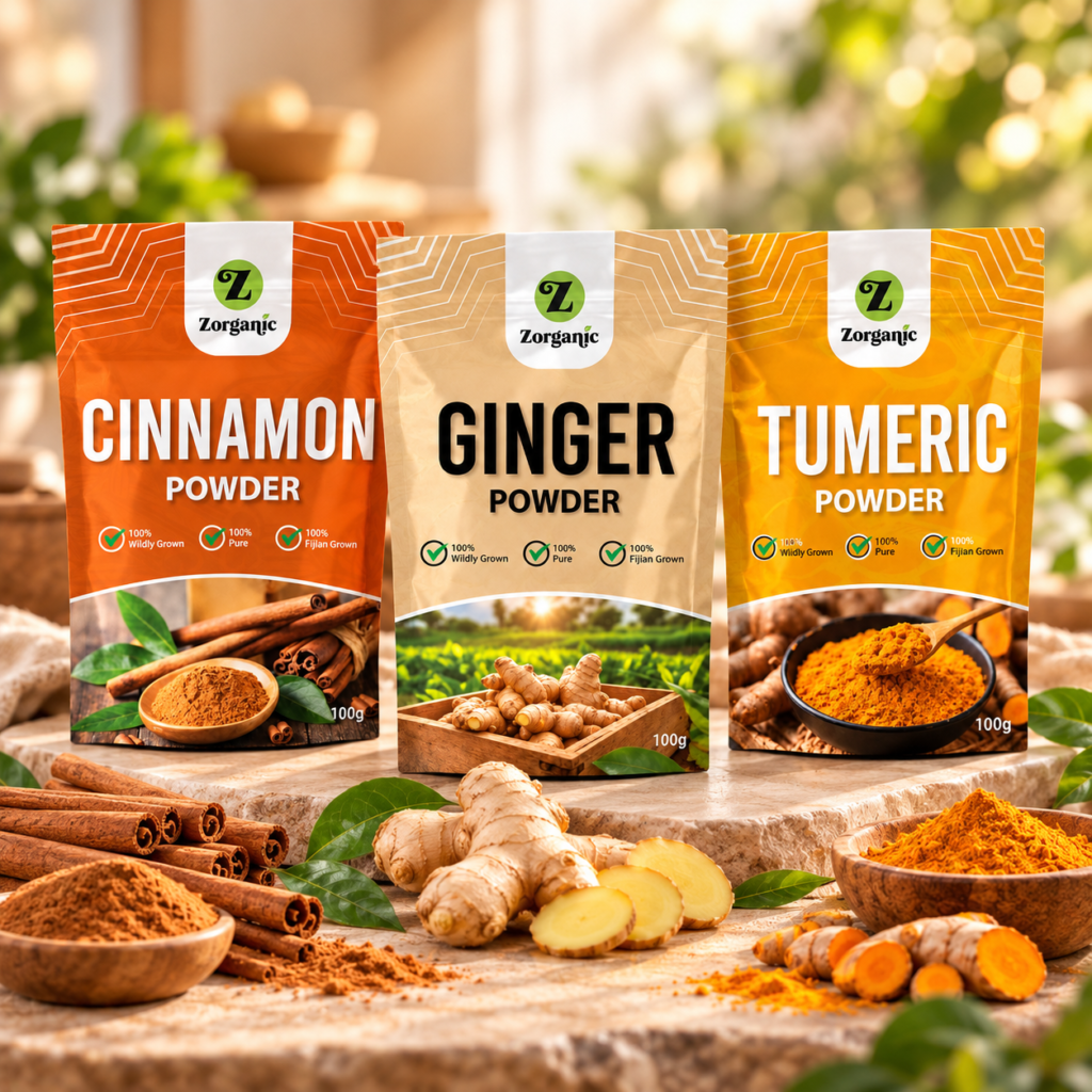 Zorganic Fiji Spice Bundle – 3 Packets